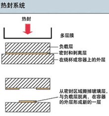 图6：粘合剥离体系原理示意图 